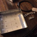 Signed John Candice Tennis Leather Bracelet Rhinestone Black Photo 4