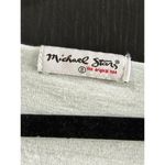 Michael Stars Women's White 100% Cotton V-Neck Pullover T-Shirt Size 2 Photo 1