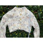 Urban Outfitters  Cameron Confetti Cropped Cardigan Knit Button Size XS Photo 6