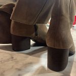 Lucky Brand sz 8 Tan Suede leather Boots javieri style Photo 5