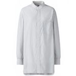 Uniqlo U Cotton Blend Oversized Shirt NWT Light Gray XL Photo 3