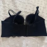 Victoria's Secret  Very Sexy Multi-Way Bra Size 36B Lace Thick Strap Black Goth Photo 1