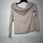 Arizona Jean Co Women's Long Sleeve Light Pink Top Size Large Soft Casual Shirt Photo 9