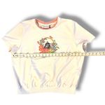 Alfred Dunner Vtg 90's Grandma Cottage Sweatshirt Pullover Embroidered Cat In Basket Petite XL Photo 4