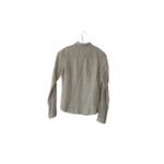 Women's Premium Two Pocket Linen Shirt S 100% French Linen Beige Professional Photo 1