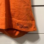Harley Davidson Orange Halter Tank Top Photo 2