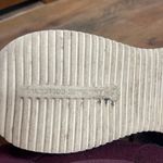 ZARA Basic Woman’s Burgundy Suede Platform Sneakers Size 39 (US 8) Photo 11