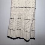 Olive & Oak Boho Cream and‎ Black Crochet Maxi Dress Photo 6
