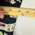 Le Caviar Petite Shirt Womens M Black Travel Postcard Print Vacation Retro Top Size M Photo 3