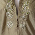 Rampage Vintage‎ Beaded/Embroidered Long Sleeve Top Photo 2