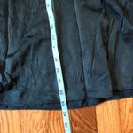 Nine Britton  NWT Women's Dark Green V-Neck Satin Blouse - Size M Photo 6