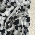 The Limited Vintage Circle Pattern Slip Skirt Black White - Sz Small Photo 10