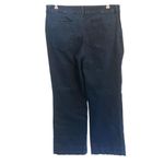 Chico's  Trouser Wide Leg Jeans Pants Size 2 Large 12 Dark Wash Photo 2