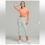 Lululemon Swift Speed High Rise Tight 28" Chevron Silver Blue Green Plus Size 18 Photo 1