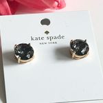 Kate Spade  Black Diamond Crystal Gumdrop Earrings Photo 3