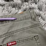 Ralph Lauren Vintage Polo Jeans Company Shorts Women 10 Mid Rise Denim USA Flag Photo 11