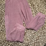 Free People RARE! Split Open Side Leg Ankle Wide Leg Knit Pants Size S Photo 4