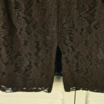 Jessica McClintock NWT Vintage  Womens Black Lace‎ Beaded Skirt Suit 10 Photo 8