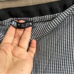 ZARA  dress pans women’s black and white size L‎ Photo 7