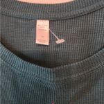 Arizona Jeans Arizona body green Ribbed long sleeve sleep shirt size xs Photo 1