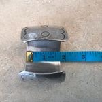 VINTAGE NAVAJO TURQUOISE GEM STONES STERLING SILVER CUFF BRACELET 7 1/2β Photo 11