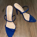 Elegant Navy Women's Heels Blue Size 8.5 Photo 2