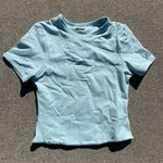 Bo+Tee  Stay On Top Baby Tee in Light Blue size XS Photo 1