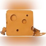 Cheese Shaped crossbody bag Tan Photo 7