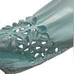 Lilly Pulitzer  100% Silk Elsa Poolside Blue Shirt Photo 4