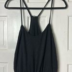 Beyond Yoga  Size Medium Tank Romper Black Photo 3