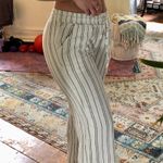 Blue Rain Flowy Pants Photo 0