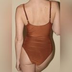 We Are HAH  Eyes OnTop Bodysuit In Milk Chocolate Photo 3