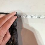 Old Navy  Women's Frayed Hem Flat Front Denim A-Line Mini Skirt Black‎ Size 12 Photo 5