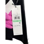 Calvin Klein Women's Black Faux-Leather Faux-Wrap Mini Skirt Size 8 Photo 6