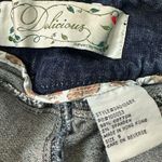 Mudd Vintage Y2K 90s Delicious By Studded Low Rise Flare Jeans Size 9 Lace Up Photo 4