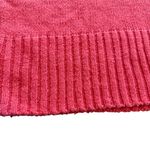 Talbots Vintage Petites Coral V-Neck Sweater Small Long Sleeve Ribbed Hem Photo 5