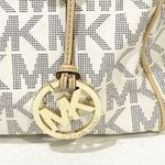 Michael Kors  Grayson Trunk/Duffle Bag White Vanilla Monogram Medium Photo 1