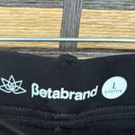 Betabrand  Black Pull On Pants Size Large-Small Petite‎ Photo 5