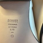 Schutz  Over the Knee Leather Boots Guily Eggshell Square Toe NWOB Size 6.5 Photo 5