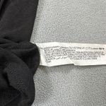 ZARA NWT Woman Shirt Top M Black Long Sleeve Crew Neck Casual Fitted Everyday Te Photo 4