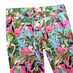 Loudmouth‎ Golf Flamingo Print Capri Cropped Pants size 10 Pink Size M Photo 5