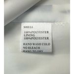 WHY Dress Rare Graffiti Print Jacket White Yellow Black Pockets 2 Buttons, Large Photo 9