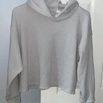 Gilly Hicks size M Cozy Waffle Knit Crop Hoodie Photo 0