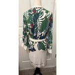 Soma Intimates Short Pipe Cool Nights Robe in Jungle Floral, L/XL Photo 5
