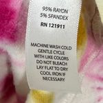 Revolve LNA French Terry Sweatshirt Fuchsia Gold Tie Dye NWT NEW XS Beach Summer Photo 12