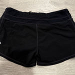 Lululemon Womens Black  athletica Shorts Photo 0