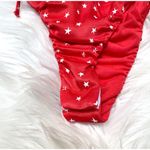 ZARA NWT Satin Effect Red Star Bodysuit Photo 6