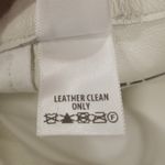 St. John ππ 100% Leather Pants High Rise ~ Ecru White 12 NWOT Photo 8