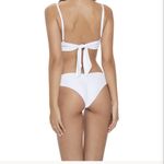 PQ Water Lily Basic Ruched White Size L Photo 1