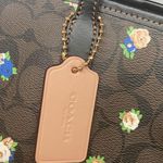 Coach City Tote In Signature Canvas With Vintage Mini Rose Print c7274 Photo 5